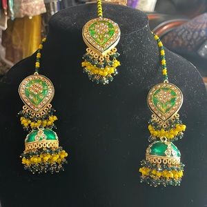 Earring tikka set brand new